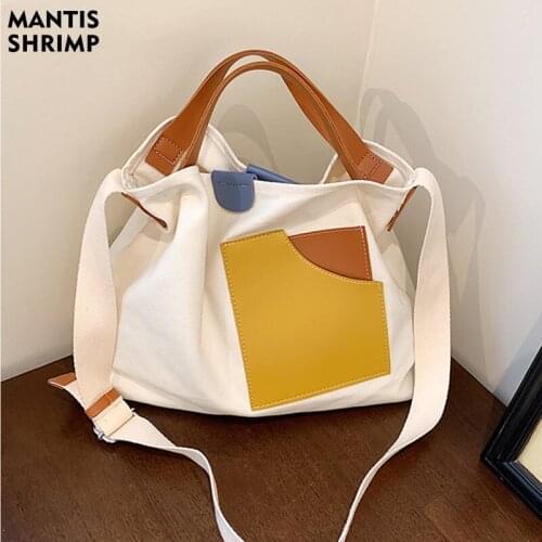 High Quality Top-handle Bags Women Handbags Luxury Designer Canvas Totes Large Capacity Shopping Bags Fashion Shoulder Bags 2021