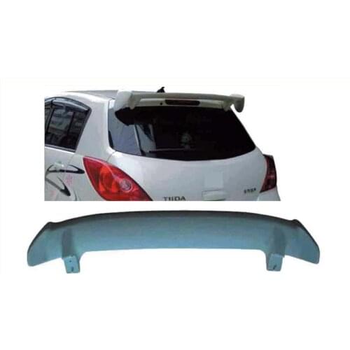 Factory Style Spoiler Wing ABS for 2004-2013 Nissan Versa Tiida Hatchback Spoilers Wing 1pcs