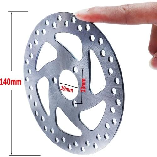 140mm 29mm inner diameter, 3 holes 2mm Disc Brake Plate fit for Gas Scooter, Pocket Bike, Electric Scooter