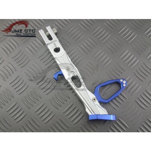 CNC Aluminum Motorcycle Side Stand Plate Kickstand Extension Pad Enlarger For HONDA GROM MSX125 2014-2016