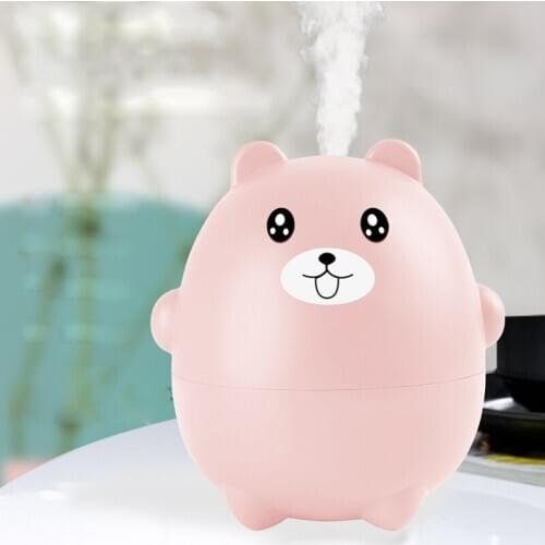 ELOOLE Portable Mini USB Cute Air Humidifier Aromatherapy Diffuser Atomizer Mist Spray With The Battery For Home Car Baby Room