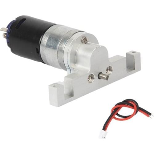 FBIL-for WPL D12 Powerful High Torque 370 Motor Metal Transmission Gearbox 1/10 RC Car Upgrade Parts Accessories