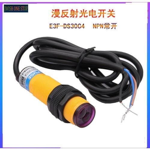 Infrared Induction Photoelectric on-off E3F-DS30C4 Close to Diffuse Reflection Type PN Normally Open Three-Wire C1