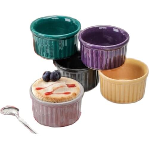 Ceramic 6 pcs Colorful Ovenproof dish Kitchen, Dining & Bar/Bake Baking/Cake Decorating Supplies