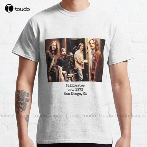 New Almost Famous-Stillwater Classic T-Shirt Cotton Tee Shirt S-5Xl T Shirt skull shirts for men Unisex