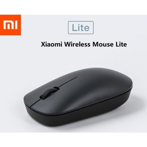 New Xiaomi Wireless Mouse Lite 2.4GHz 1000DPI Ergonomic Optical Portable Computer Mouse USB Receiver Office Game Mice For PC Lap