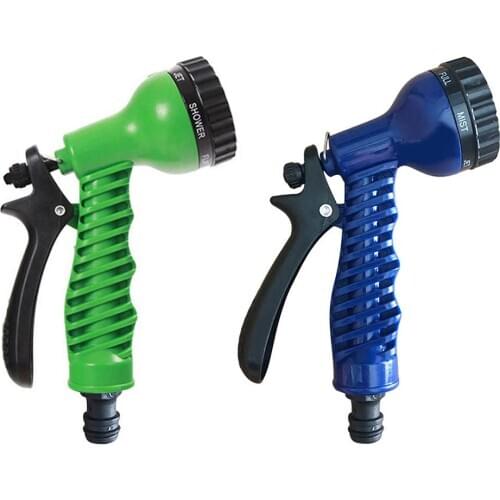 Expandable Flexible Garden Hose Car Washing Gardening Hose with 7 Function Nozzle, 25ft/50ft/75ft/100ft/125ft/150ft/175ft