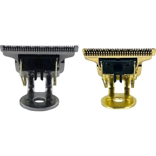 T-Shaped Hair Clipper Blade with Stand T9 Blade Trimmer Replacement Head Replacement Clipper Head