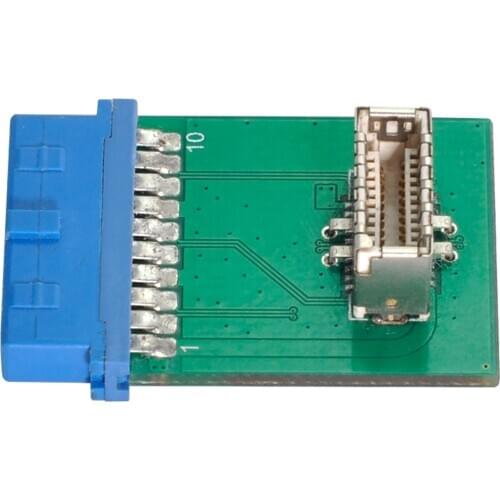 USB 3.0 20Pin Header Male to USB 3.1 Front Panel Socket Key-B Type-E Extension Adapter for Motherboard