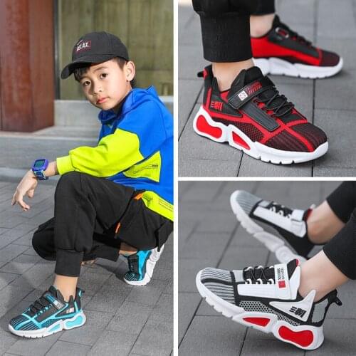2022 High Quality Childrens Running Sneakers Breathable Lightweight Soft Non-slip Leisure Comfortable Walking Shoes Boys Girls