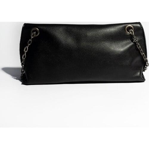 2021 New Chain Bag Women Retro Underarm Bag High Quality Leather Shoulder Bag Exquisite Female Baguette Bag