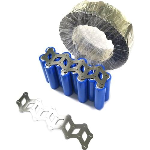 1kg High Purity Oblique Pure Nickel Belt 99.96% Used For 18650-2P Lithium Battery Pack Connection Welding Wavy Nickel Strip Belt