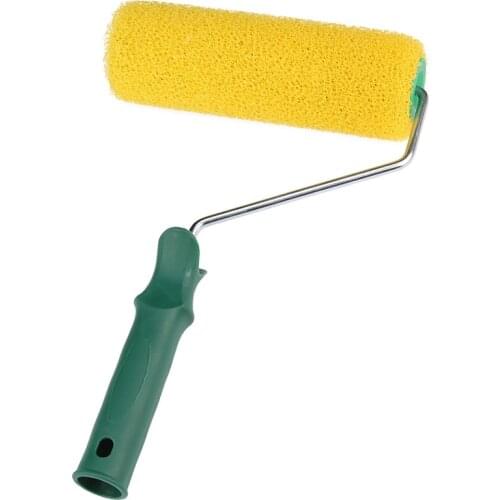 1pcs Multifunctional Paint Roller Brush Removable With Handle Polyester Sponge Brush Home Repair Wall Painting Decorative Tool