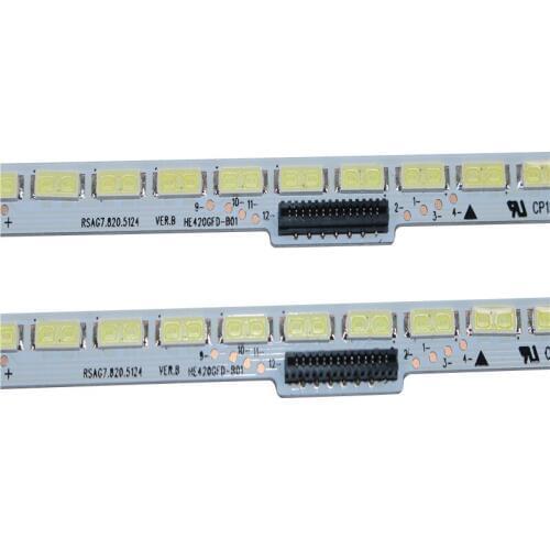 6PCS FOR Hisense LED42K360X3D HE420GFD-B01 Article lamp RSAG7.820.5124 GT-1119585-A 56LED 520MM