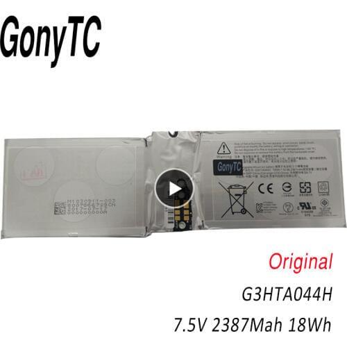 GONYTC G3HTA044H Laptop tablet battery For Microsoft Surface BOOK 1 1703 1704 1705 screen battery G3HTA020H DAK822470K