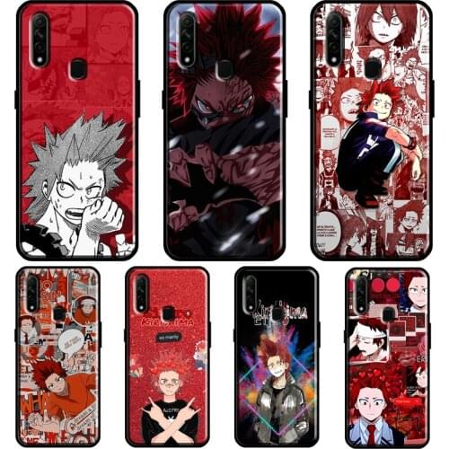 Eijiro Kirishima Hero Academia For OPPO A15 A1K A3S A5S A52 A72 A91 A83 A93 Find X3 Pro Reno 2 Z A5 A9 A31 A53 2020 Case
