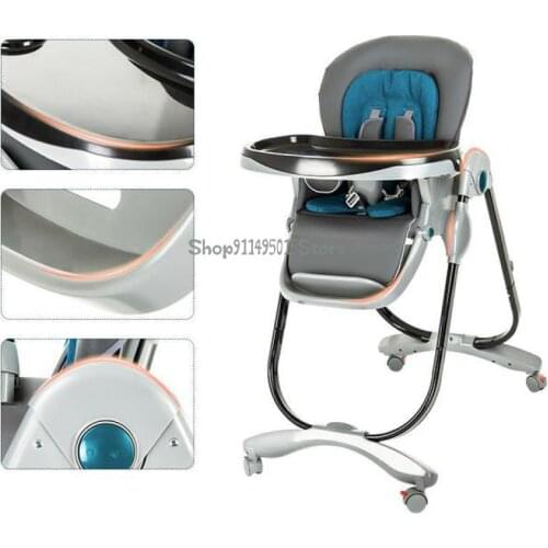 Baby Dining Chair Foldable Multifunctional Portable Children Baby Chair Dining Table Seat