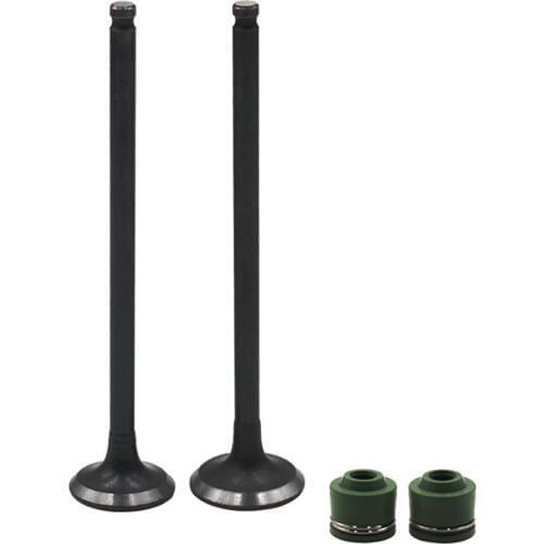 Motorcycle Intake Exhaust Valve Stem Kit for Yamaha FZR250 Genesis 1987-1988 FZ250 PHAZER250 1986 FZR FZ PHAZER 250