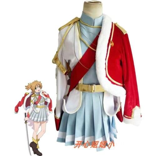 Shoujo Kageki Revue Starlight Nana Daiba Cosplay Costume Prop Halloween Party Fancy Dress Costumes for Christmas Custom Made