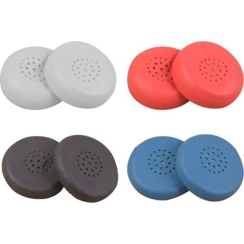 2021 New 1Pair Replacement Sleeve Foam Ear Pads Cushion Leather Earpad for S-o-n-y WH-CH400 Headphone