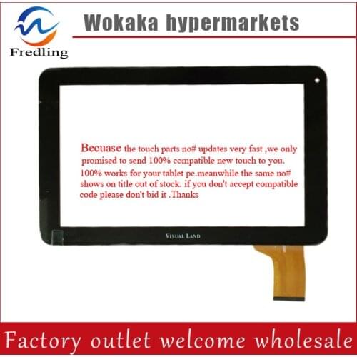 New 9 inch Digitizer Touch Screen Panel glass For Visual Land (P/N:RP-294A-9.0-FPC-01) tablet PC Free shipping