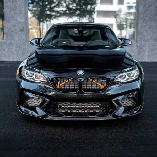 Suitable for M2 Bmw Carbon Fiber M2c Thunder Version Modified Front Spade Side Skirt Rear Lip Tail