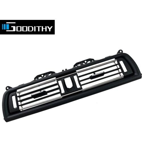 Front Row Wind Center Air Conditioning Vent Grill Outlet Panel With Chrome Plate For BMW 5 Series F10 F11 520i 525i