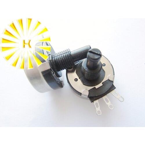 RV28 RV28P1 1K 2.2K 4.7K 10K 22K 47K 100K 220K 470K OHM 2W Rotary Carbon Potentiometer Pot For electric welding machine x 50PCS
