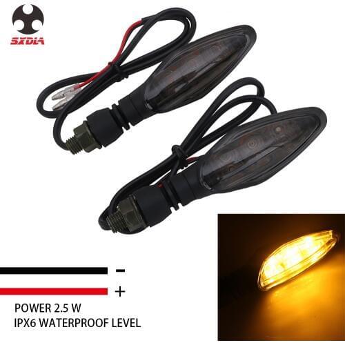 Motorcycle Signal Lights LED Turn Lights Flashing Turn Light For Honda Grom Cb190r Cbr250r Yamaha Fz1 Fz6 Ybr 125 Bmw F800r
