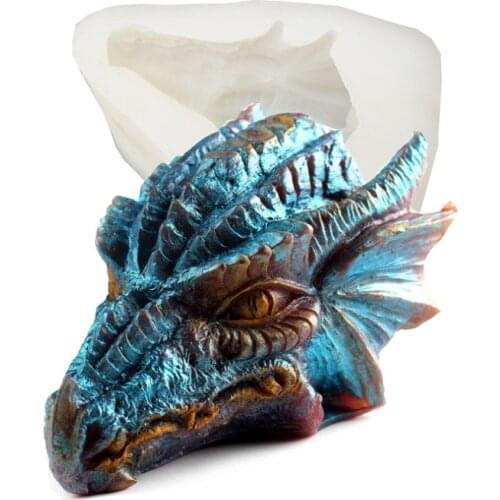Dragon Shape Silicone Mould Sugarcraft Cake Decorating Fondant Mold Food Grade For Cake Decorations Eco-friendly