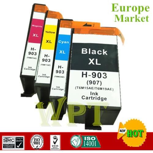 Compatible Ink Cartridge for HP903XL HP907xl , For Hp OfficeJet Pro 6950 / 6960 / 6970 All-in-One Printer [Europe]