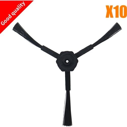 10 pcs side Brushes (5L+ 5R) for Dibea Depoo Panda X500 ECOVACS X500 X600 CR120 CR130 GUTREND JOY90/FUN110