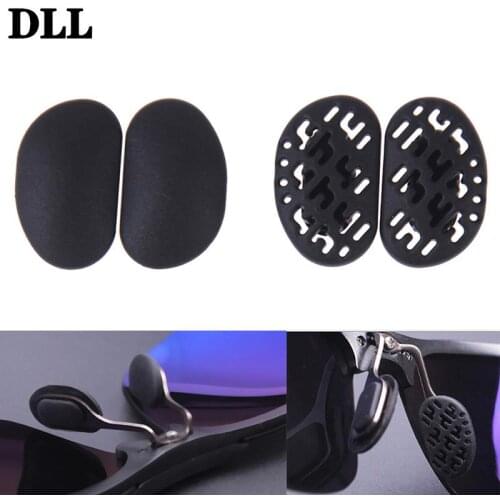 2 Pairs anti-slip silicone nose pads stick on nose pad for eyeglasses glasses