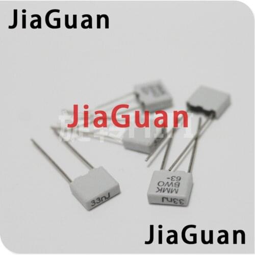 20PCS NEW EVOX MMK5 0.033UF 63V p5mm film capacitor MMK 333/63V audio 333 hot sale 0.033uf/63v 33NF 33N 0.033U63V