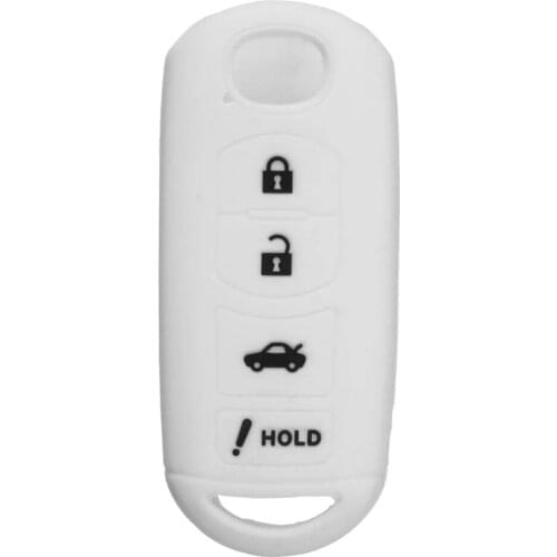 4 Button Remote Key Cover Silicone Case Shell For MAZDA 3 6 MX5 CX-5 CX-7 CX-9
