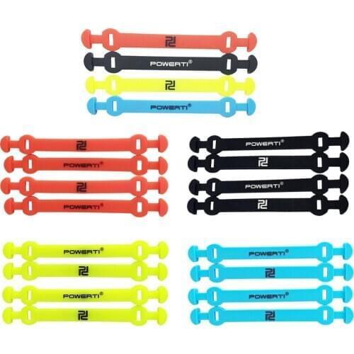 4 Pieces Practical Tennis Racket Vibration Dampeners Easy Installation