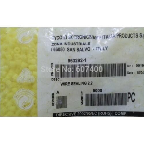 963292-1 CONN SEAL PLUG JUNIOR P TIMER yellow color TYCO TE AMP housings connectors terminals 100% new and original parts