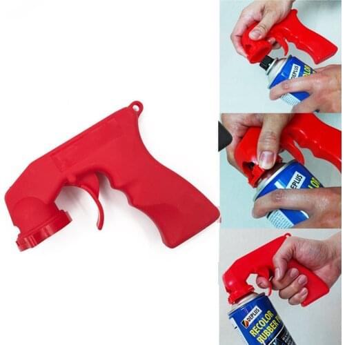 Aerosols Sprays Grip Trigger Adaptor Portable Paint Handle Paint Can Handle for Cans Holder Lacquer Box Car Care Repair Tools