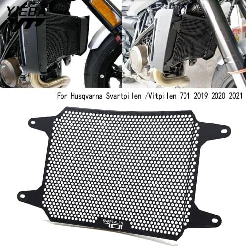 New Motorcycle Radiator Grille Guard Cover Water Tank Suitable For Husqvarna Svartpilen 701 Radiator Guard 2019-2020 2019 2020