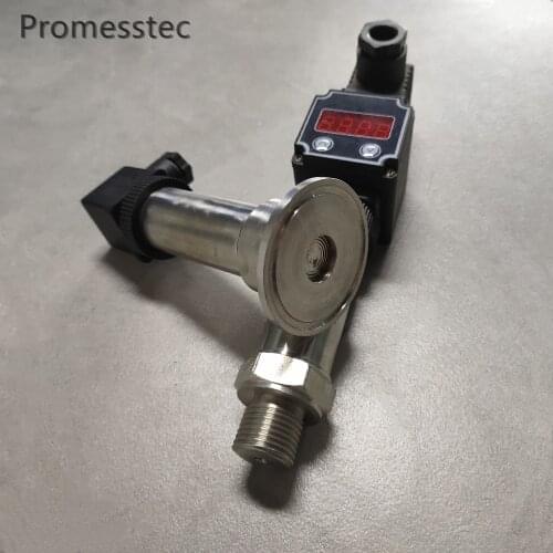 70mpa Pressure Transmitter With 4-20ma Pressure Sensor Led Display Green Display