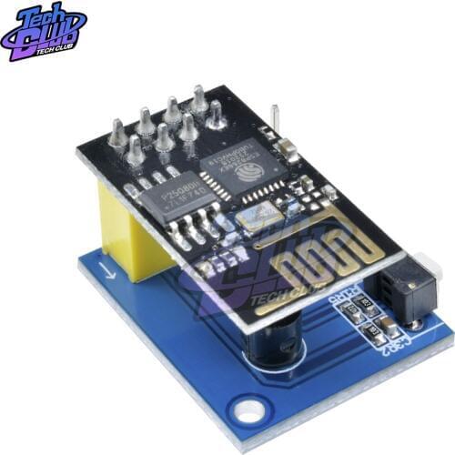 ESP8266 ESP-01 ESP01 DS18B20 Temperature Humidity Sensor Module Esp8266 Wifi Wireless NodeMCU Adapter Board for Arduino IOT