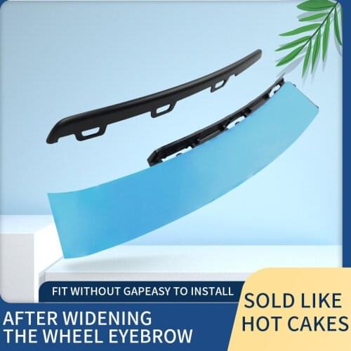 FOR Mercedes-Benz CLA118 flexible car fender horn with extra rear wheel widening trim eyebrow body wheel arch eyebrow protector