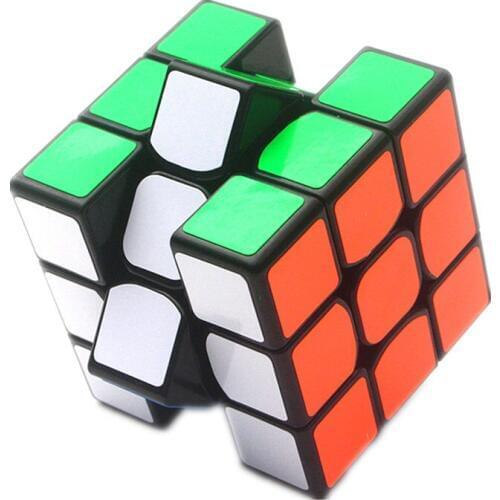 GUANLONG 3x3x3 Cube 3x3 Magic Cubes Professional 5.6CM Black White Sticker Speed Puzzle Toys for Children Gift Cube