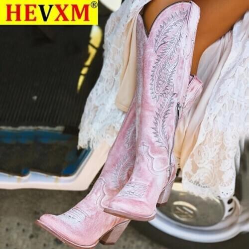 HEVXM Women's High Boots