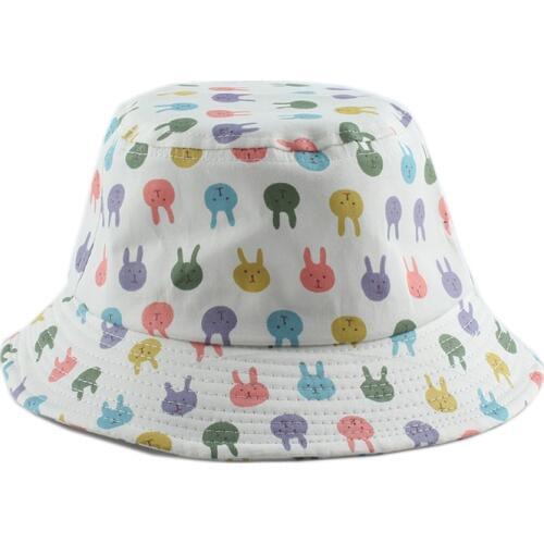 UV Protection Summer Baby Sun Hat Panama Kids Bucket Hat Cartoon Infant Toddler Cap Boys Girls Beach Hat