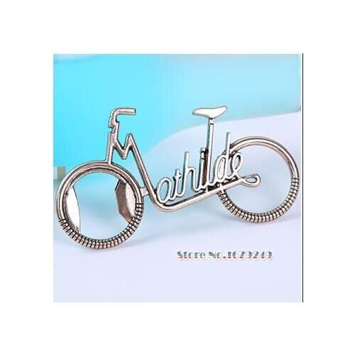 New Cute Bike Bicycle Metal Beer Bottle Opener keychain key rings for bike lover biker Creative Gift for Wedding Party