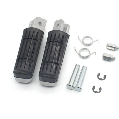 Motorcycle Front Foot Pegs Rests Footrest Pedals for YAMAHA BT1100 Fazer 700 FJ1200 FJR1300 ABS FZ1 FZ6 FZ6R FZR600
