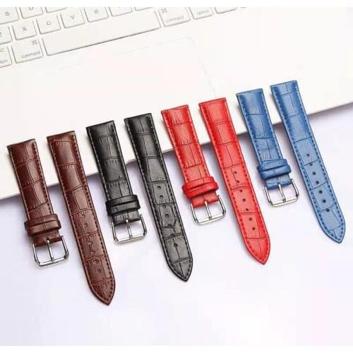 Genuine Leather Watch Straps 22mm High Quality Wrist Belt Bracelet for DW watches Brown Colors Smart Watchbands Accessories