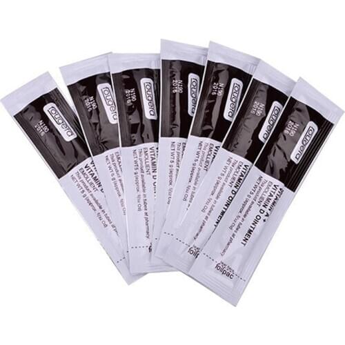 Permanent Makeup Tattoo Supplies 100 Pcs / Lot Fougera Vitamin Ointment Anti Scar Tattoo Aftercare Cream For Tattoo Body Art