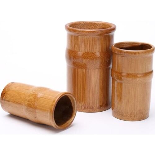 Traditional Chinese Carbonized Bamboo Suction Cups Acupuncture Massage Jar Fire Cupping Set Body Therapy Cellulite Kit